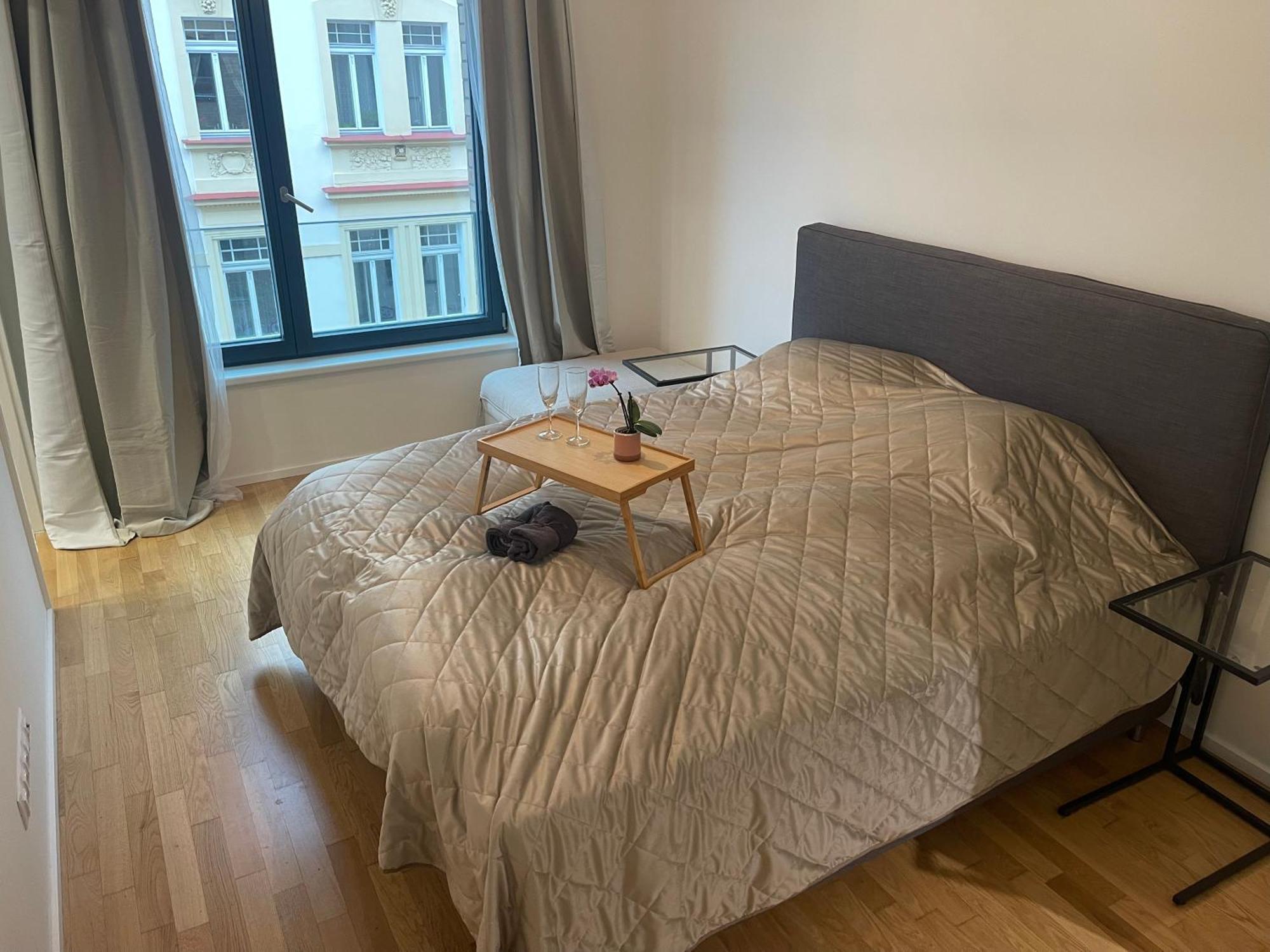 Apartment 4 Room, 2 Bath, Parking Prag Eksteriør billede